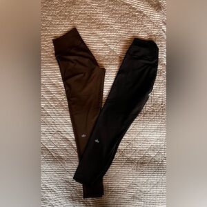 alo Legging Bundle! Brown and Black Size L